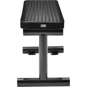 4'L Heavy Duty Expanded Metal Mesh Flat Bench with Steel Frame by Global Industrial – 48, Alloy Steel, Black, Model 695741BK