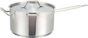 Winco SSSP-7 7-1/2 Qt. Premium Sauce Pot with Cover
