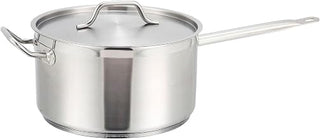 Winco SSSP-7 7-1/2 Qt. Premium Sauce Pot with Cover