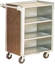 Enclosed Bussing CART, 4 Shelf - 16INX24IN
