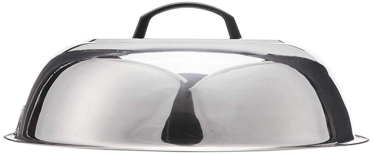 13 3/4" Stainless Steel Wok Cover by Winco – 14 Inch, 1.0 cubic_inches, Stainless Steel, Model WKCS-14