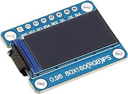 Eujgoov LCD Display Module Thin Film Transistor 0.96in 80x160 Resolution SPI Color Screen 8 Pin Support for ST7735 Driver Onboard IPS Full