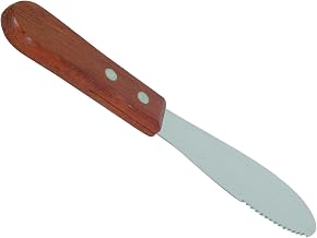 Thunder Group 7" sandwich spreader, wood handle, comes in each
