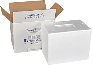 Polar Tech Thermo Chill 295/T95C Extra Large Insulated Foam Container, 25" Length x 16-1/2" Width x 12" Depth