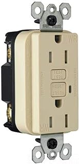 Pass & Seymour Ivory GFCI Duplex Receptacle Tamper Resistant Weather Resistant 15A 125V