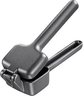 Westmark Ice Crusher Black Edition – German Heavy-Duty Die-Cast Aluminum Ice Cube Crusher, Manual Ice Crusher for Cocktails & Drinks, Dishwasher Safe, Bar Accessories, Anthracite