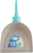 Plastics CleanMax Better Homes Dust Pan, Grey & Sky Blue