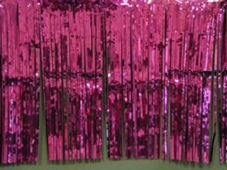 Metallic Plum Fringed Valance Party Decoration Garland 10 Ft Long X 15"