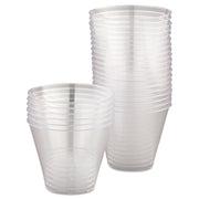 Comet 9oz Clear Plastic Cups by WNA – 9 Fl Oz - 25 Count (Pack of 20), 9.0 ounces, Plastic, Clear, Pack of 20