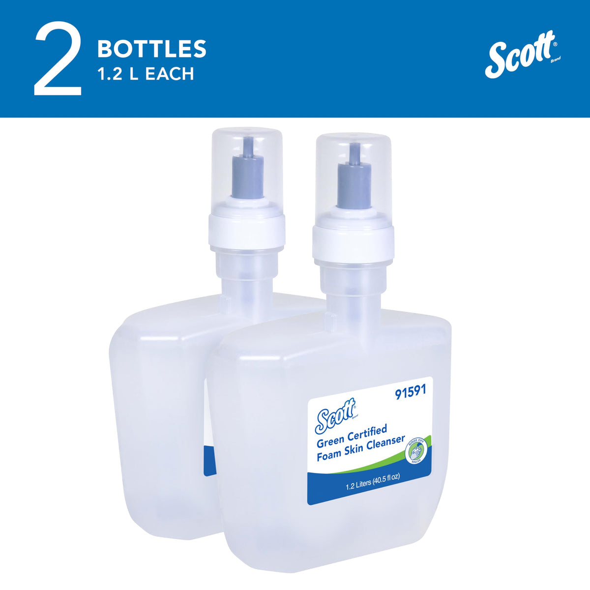 Scott Professional Clear / Automatic / Foam 1.2 L. (Qty. 2) Hand Wash
