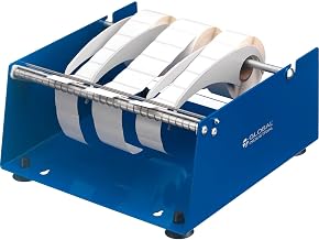 Global Industrial Manual Label Dispenser for Up to 10" W Labels, Table or Wall Mount