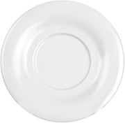 Thunder Group Color White melamine dinnerware collection 5.5 inch saucer, comes in dozen