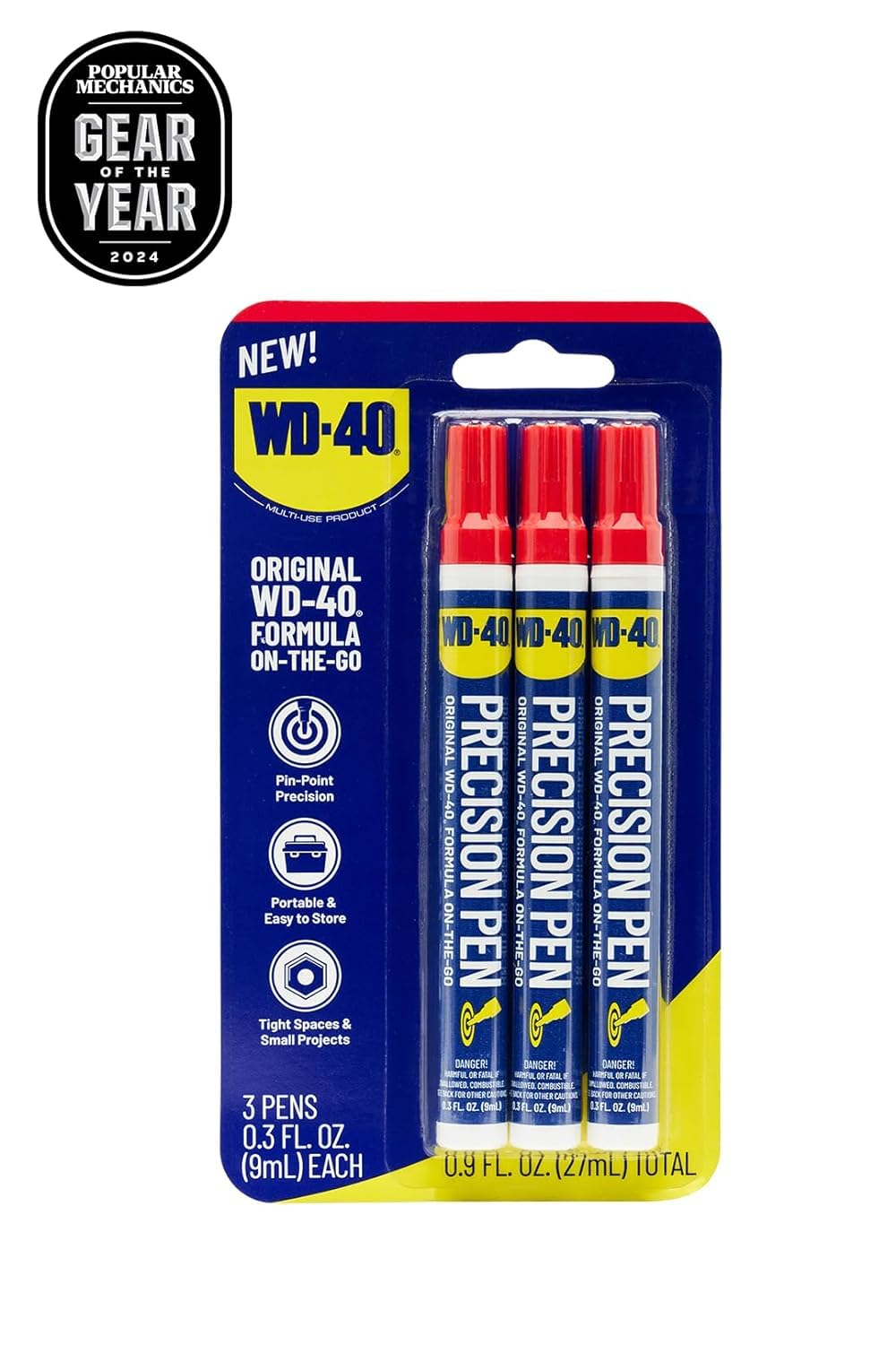 WD-40 1-Pack + Hat / One Size / Blue/White Industrial Lubricants