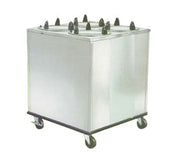 Adjust-a Fit Dish Dispenser by Lakeside – Metallic