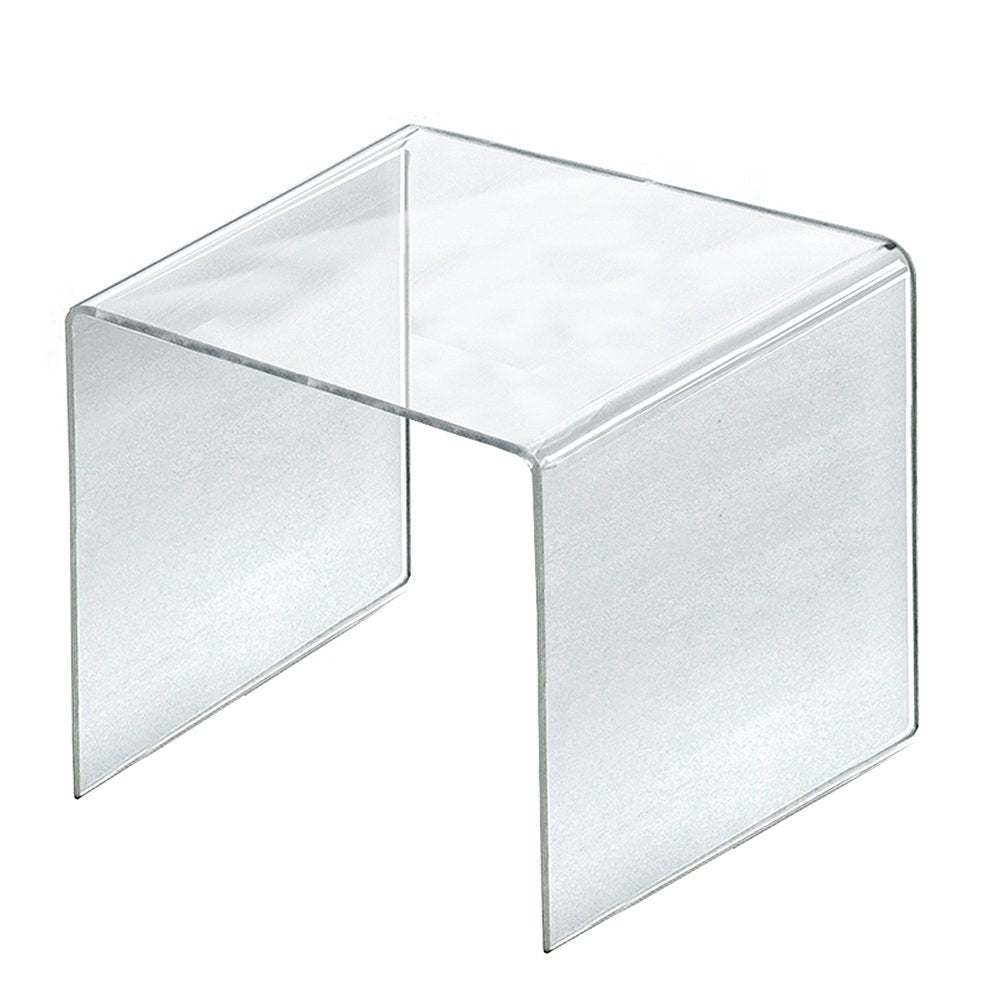Azar Displays 11.5 X 11.5 / Clear / 1 Risers
