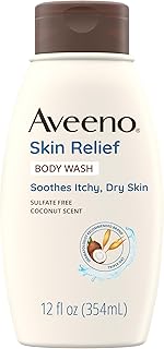 Aveeno Skin Relief Body Wash, Coconut Scent, 12 fl. oz