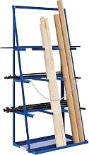 Global Industrial Vertical Bar Rack with Three Bays, 3000 lbs Capacity