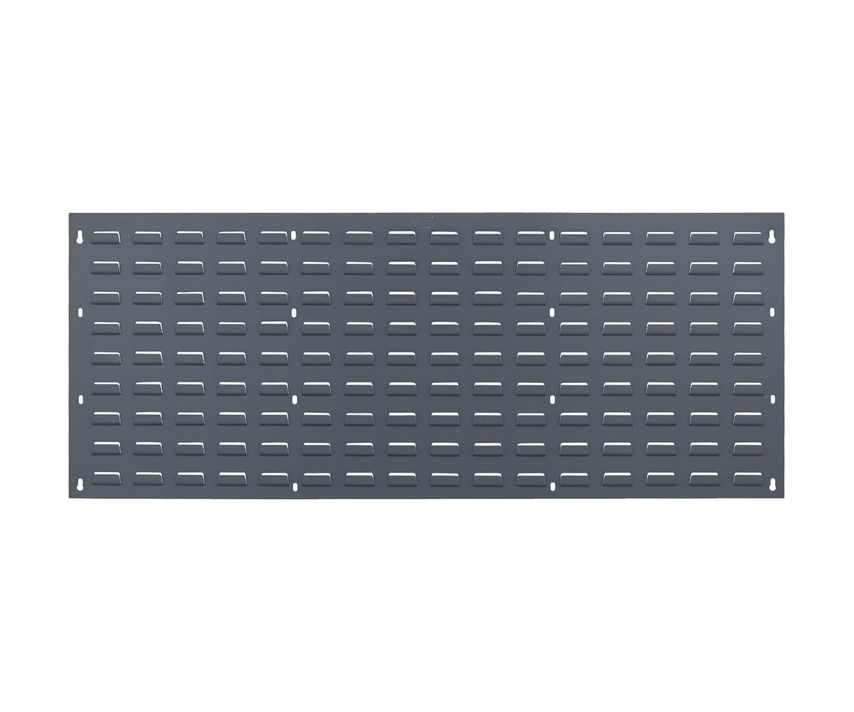 QUANTUM STORAGE SYSTEMS Gray / Gray 19H x 48W x 1D / 144 Shelves Open Storage Bins