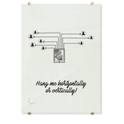Best-Rite 51"W x 2"H / White / 1 Dry Erase Boards