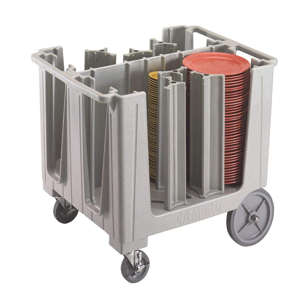 () Plastic Adjustable Dish Caddy by Cambro – Plastic, Speckled Gray, Model ADCS480