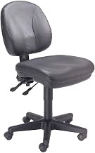 Global Industrial Leather Task Chair, Black