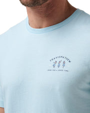 Mens Sweetheart Rock Dream Blue Small by TravisMathew – Dream Blue, Model 1MAA382