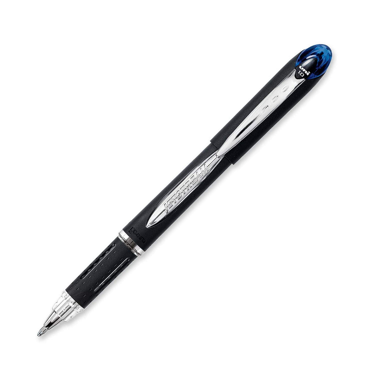 Jetstream Rollerball Pen by Uni-Ball – 6 Count (Pack of 1), Plastic, Blue, Model SAN3392