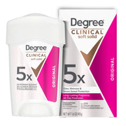 Clinical Antiperspirant Deodorant Soft Solid by Degree – 1.7 Ounce (Pack of 1), White, Model 079400465832