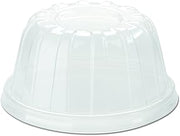 DART 20HDLC D-T Sundae/Cold Cup Lids, 5-32oz Cups, Clear (Case of 1000)