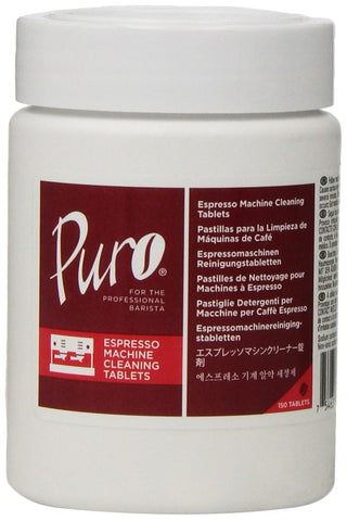 Puro Tablets Espresso Machine Detergent by Urnex – 150 Count (Pack of 1), Model 4102410