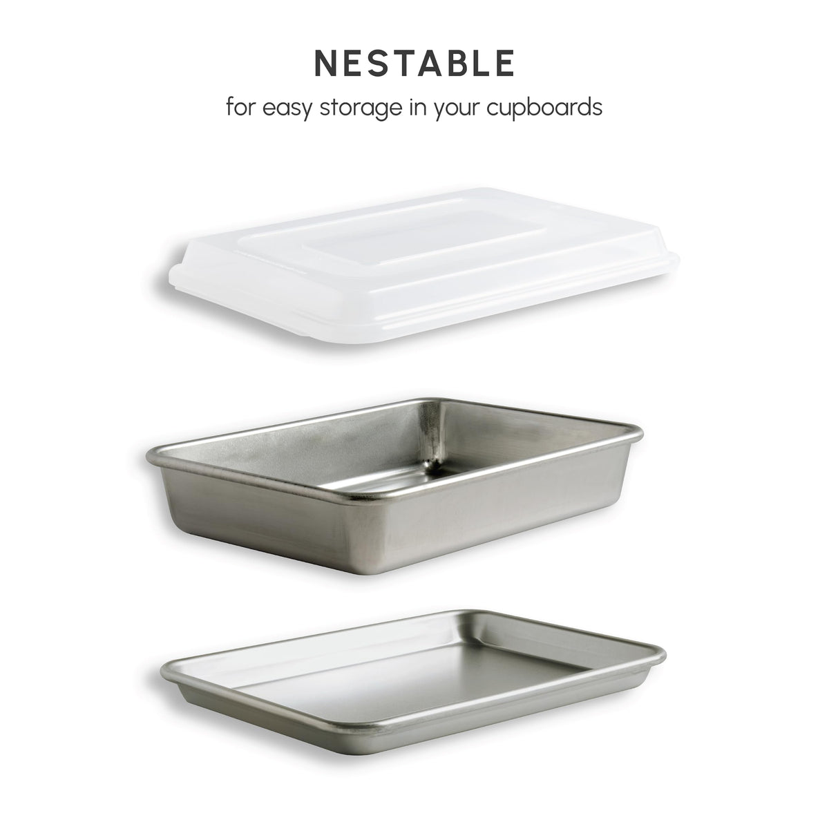 Nordic Ware 9x13 and Quarter Sheet 3-Piece Set / Aluminized Steel / 1 Bakeware Sets