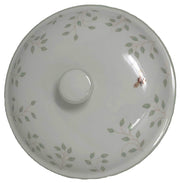 China Butterfly Meadow Covered Bowl New with Tag by Lenox – Small, 12 ounces, Porcelain, White
