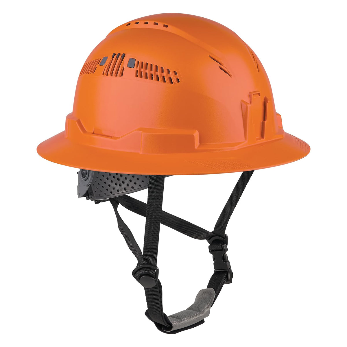 Ergodyne Orange / One Size / Full Brim Safety Helmet - Type 2, Class C Head Protection