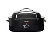 Homecraft Roaster Oven, 18 Quart, Black