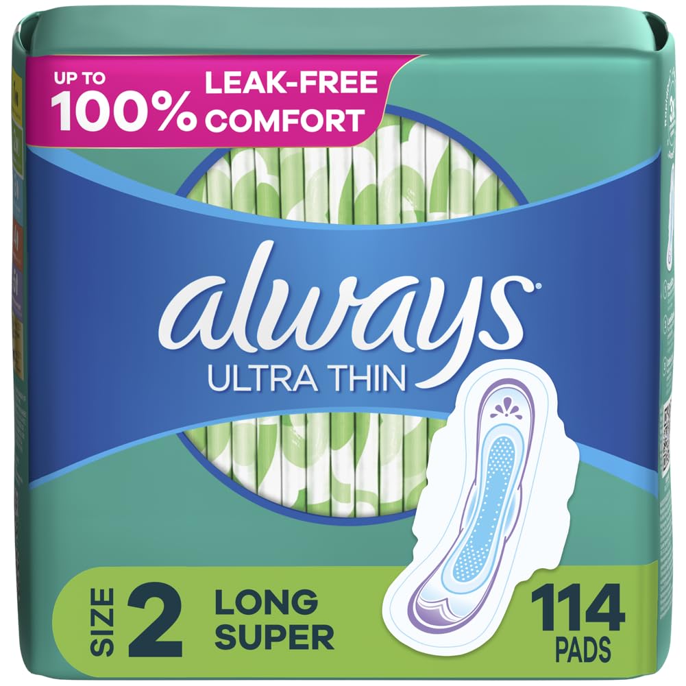 Always Size 2 / 114.0 / 114 count Sanitary Napkins