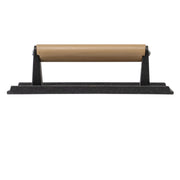Winco Cast Iron Steak Weight – 5.25-Inch by 9-Inch,Black, Tan, Medium