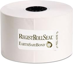 National Checking Company RegistRolls Point-of-Sale Rolls, 44mm x 165', White, 50/Carton