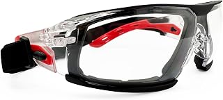 MAGID AcuSpex Frameless Clear Safety Glasses,TurboDry Strap, ESX4020