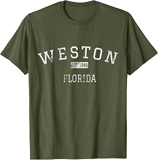 Weston Florida FL Vintage T-Shirt