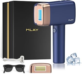MLAY T14 Laser Hair Removal, Permanent IPL Hair Removal Device Ice Cooling