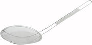 Winco Stainless Steel Strainer, 6.5-Inch Diameter, Fine Mesh,Medium | Foodservice, Great for Draining Pasta, Rinsing Produce, Straining and Kitchen Prep