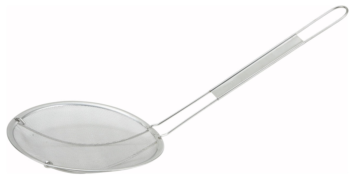 6 1/2" Medium Mesh Stainless Steel Strainer by Winco – Medium, Stainless Steel, Model MSS-6.5