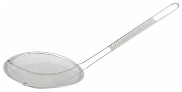 6 1/2" Medium Mesh Stainless Steel Strainer by Winco – Medium, Stainless Steel, Model MSS-6.5