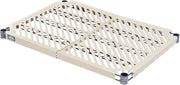 Global Industrial Vented Plastic Mat Shelf, 30" W x 18" D