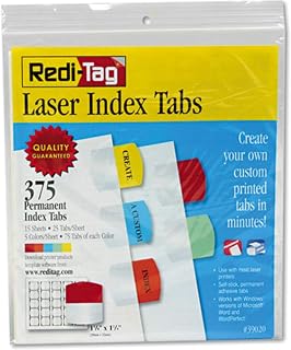 RTG39020 - Redi-Tag Laser Index Tab