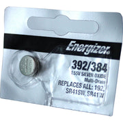 392/384 Silver Oxide Battery by Energizer – 1 Count (Pack of 1), Silver, Model 392-384TZ