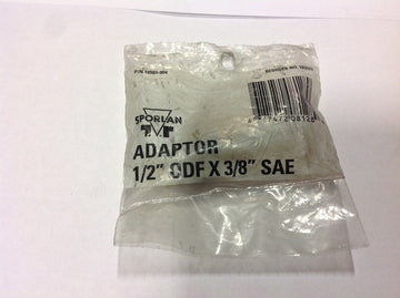 Adapter 1/2" ODF X 3/8" SAE by SPORLAN – 1/2" x 3/8", Model 183371