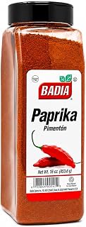 Badia Paprika, 16 oz – Mild Sweet Flavor for Cooking Rice