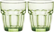 Bormioli Rocco "Rock Bar Lounge Glass, Peach, Mint, Ice, Set of 6 (Pack of 2)