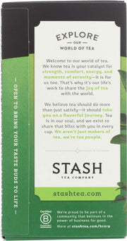 Tea Stash Premium Green Tea - Pack Of – 8 Ounces, Pack of 6, Model 00372002